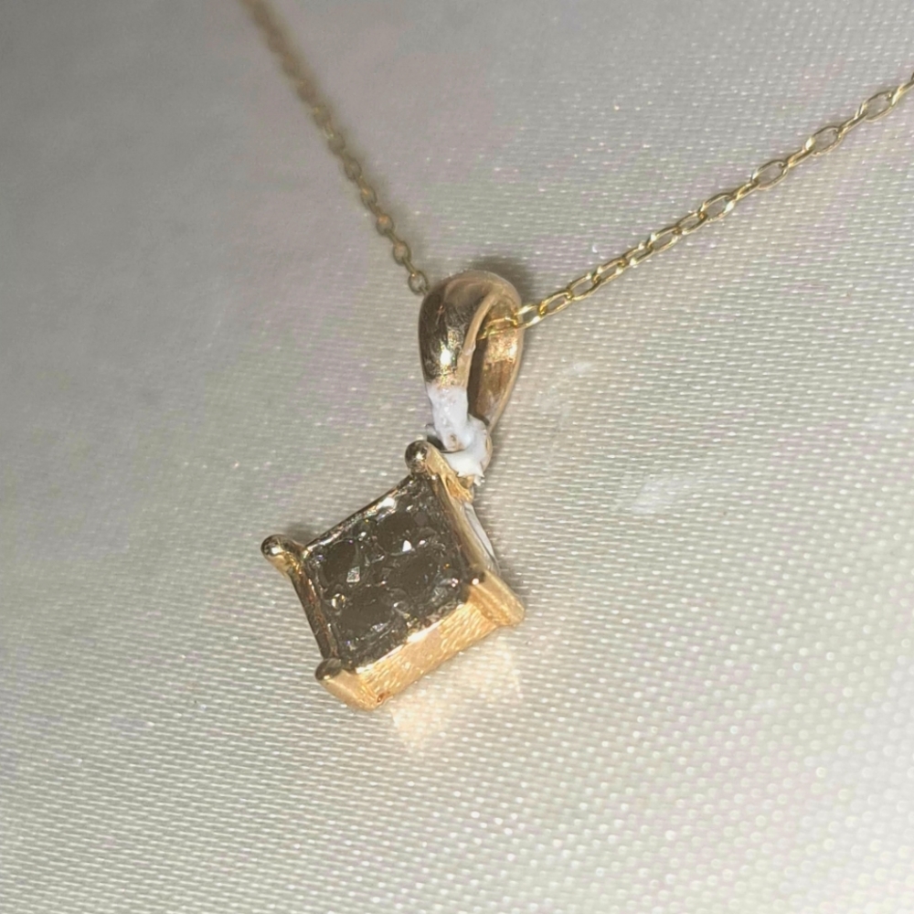 Genuine Black Diamond necklace.